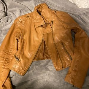 Tan Leather Jacket